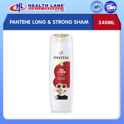 PANTENE LONG & STRONG SHAMPOO 340ML
